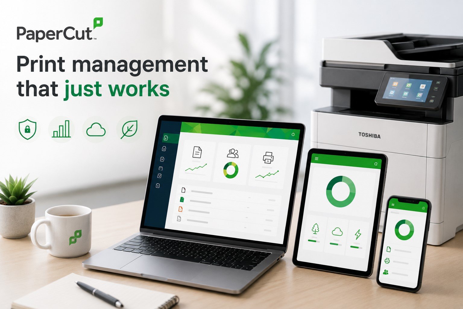 PaperCut print management software